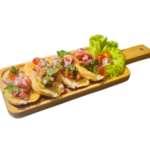 Hatter's Garden Toast (Bruschetta)